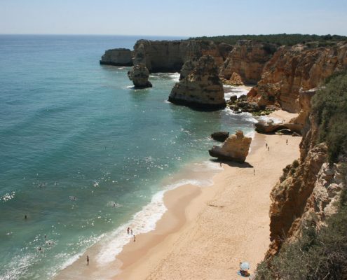 golden years A spectacular beach at Marinha